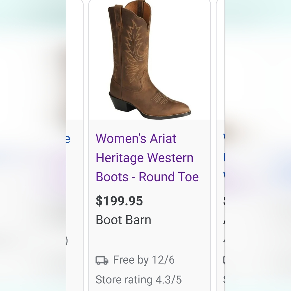 Women's ariat boots